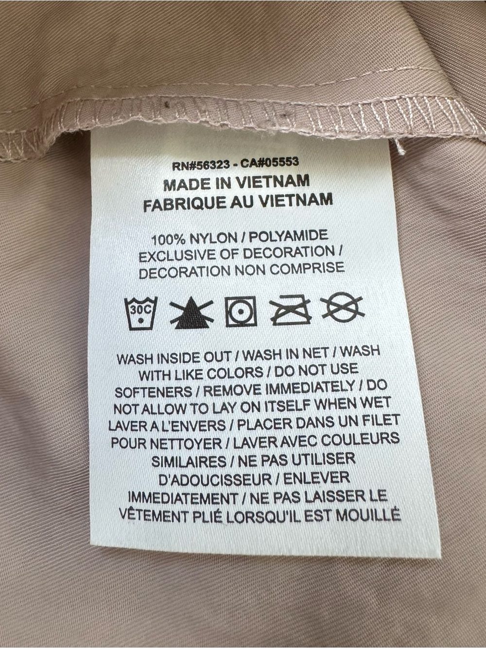 Nike Sportswear Essential Women's Woven Cargo Pants Taupe Size Medium Relaxed - Picture 6 of 10